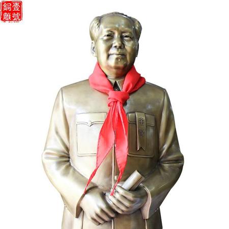 1969年毛主席铜像图片