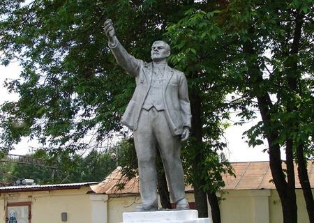 列宁的铜像