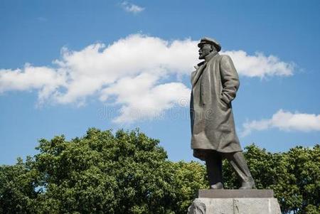 列宁铜像