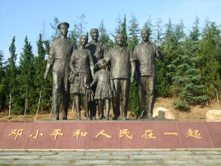 莲花山邓小平铜像在哪个位置