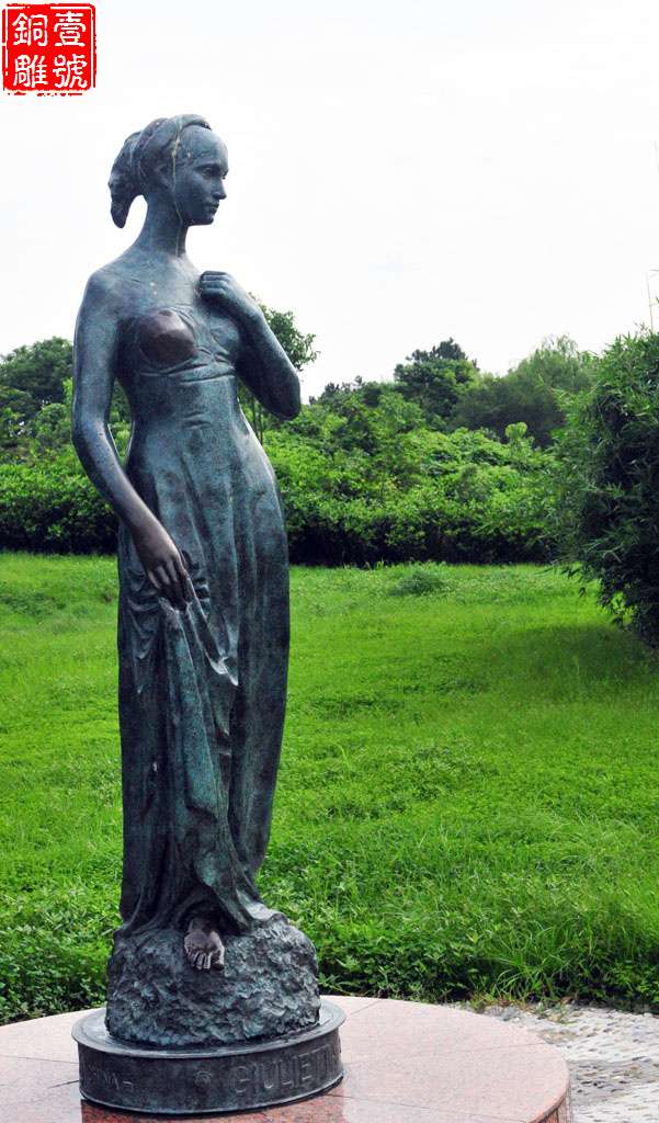 朱丽叶铜像图片