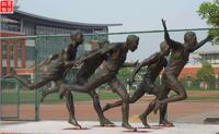 奥运会人物铜雕塑