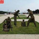 郑州城市人物雕塑