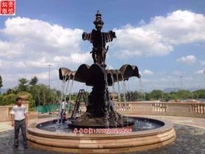 青铜雕塑景观喷泉