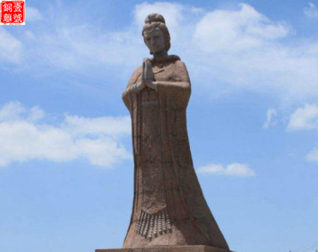 文成公主释迦牟尼鎏金铜像