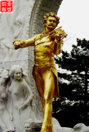 儿童莫扎特铜像